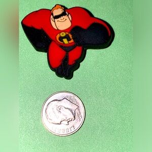 (10 for $15) Bob Parr The Incredibles Crocs Shoe Charms